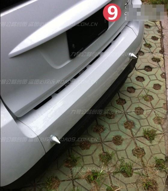 new-rear-bumper-spikes-guards-protector-collision-aluminum-tail-