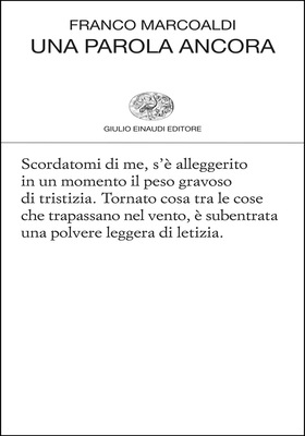 Franco Marcoaldi - Una parola ancora (2025)
