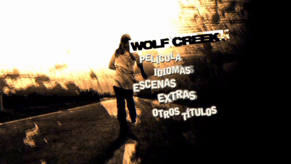 WOLF CREEK MENU - Wolf Creek [2002] [Terror] [DVD9+DVD5] [PAL] [Leng. ESP/CAT/ENG] [Subt. ESP/CAT]
