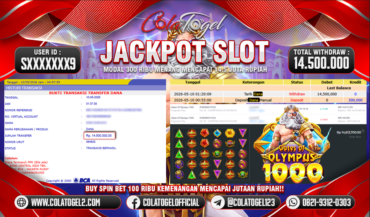 JACKPOT SLOT GACOR!!