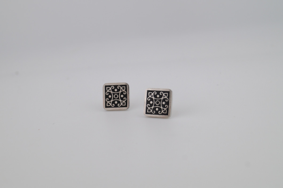 Серьги «Сакральная Геометрия» - миниатюра 2