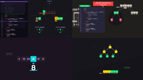 Sorting and Searching Algorithms(Animation Based) - Python