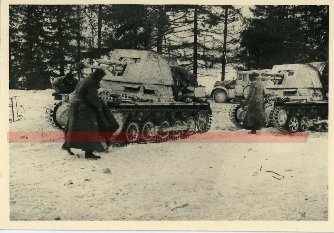 Winterkampf Tarn Camo Panzerjäger Selbstfahrlafe