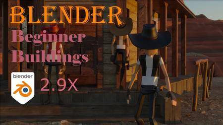 Blender Beginner Architecture:  Your first Western Saloon