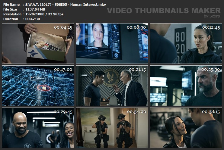 S.W.A.T. (2017) - S08E05 - Human Interest.mkv