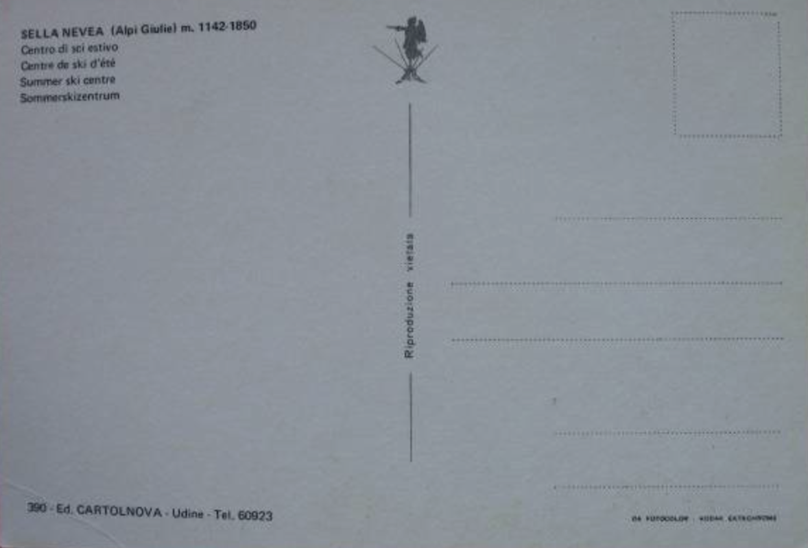 Sella Nevea cartolina 1a)