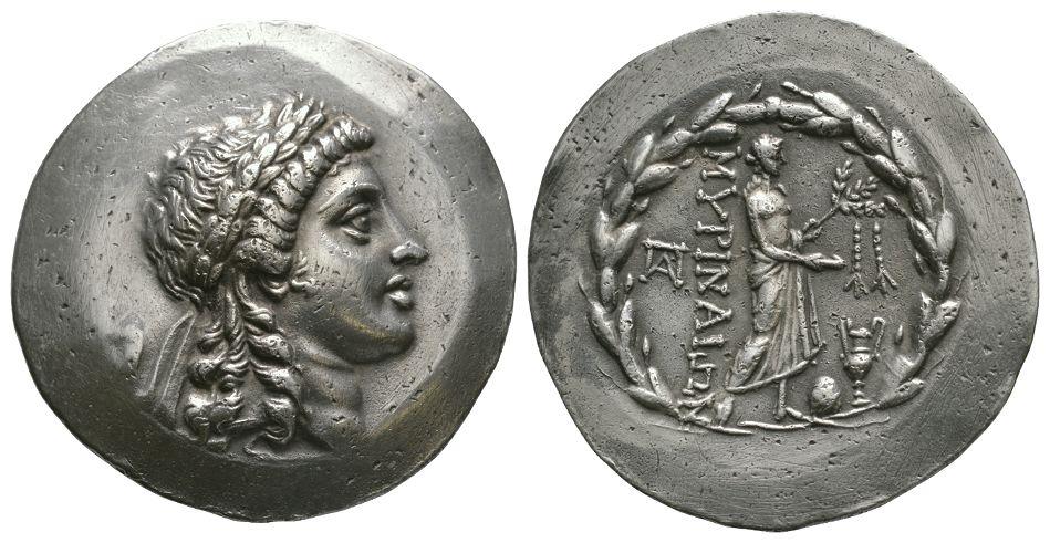 Tetradracma. Mirina (Aeolis, Misia). Reino de Pérgamo. 155-145 a.C. 4019184