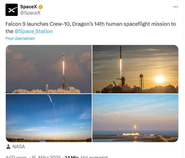 SpaceX Crew Dragon Mission 10 SpaceX Crew Dragon Mission 10