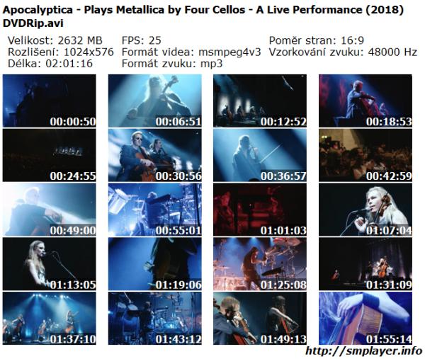 Apocalyptica - Plays Metallica by Four Cellos (2018)