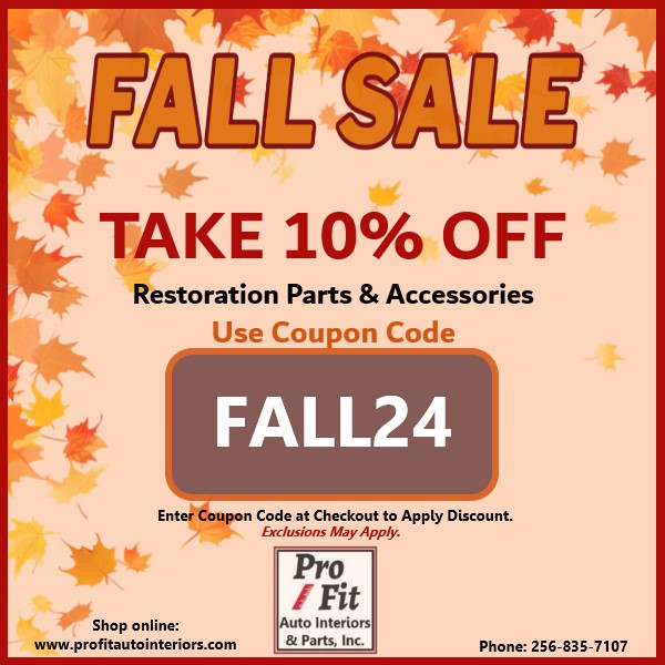 1964 Plymouth Valiant Carpet, 19631966 Plymouth Valiant 16384 ProFit Auto Interiors