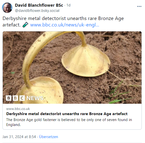 Fundstück aus der Bronzezeit