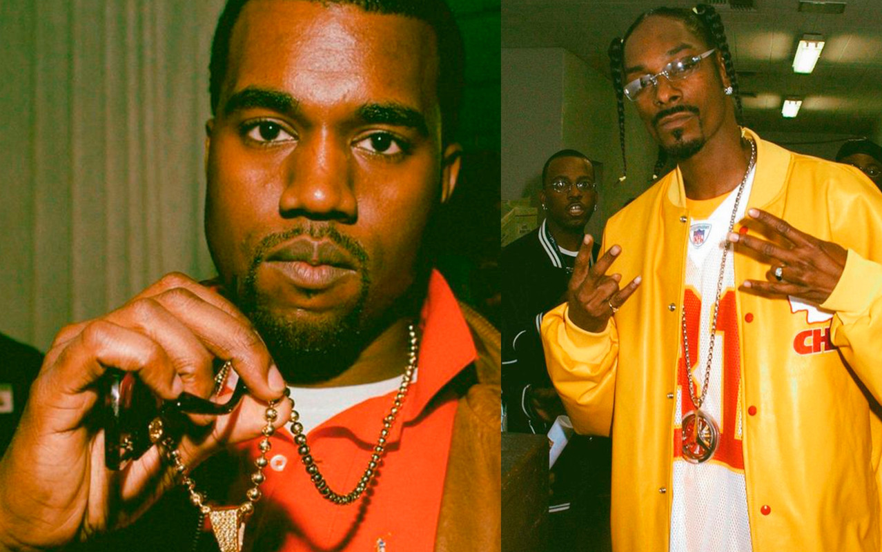 Kanye West recuerda la importancia de Snoop Dogg en la moda de los 90