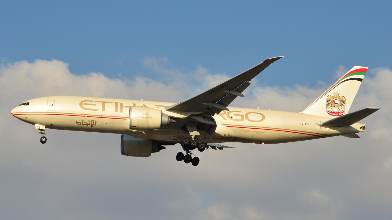 Aircraft at sunset