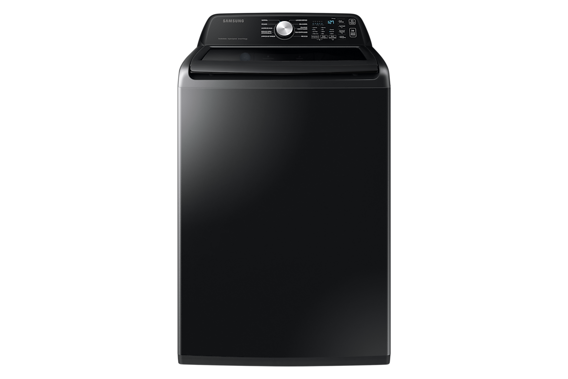 Lavadora Samsung de 23 kg carga superior color Inox