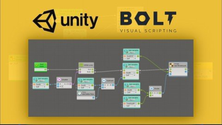 Create games with Unity using Bolt Visual Scripting