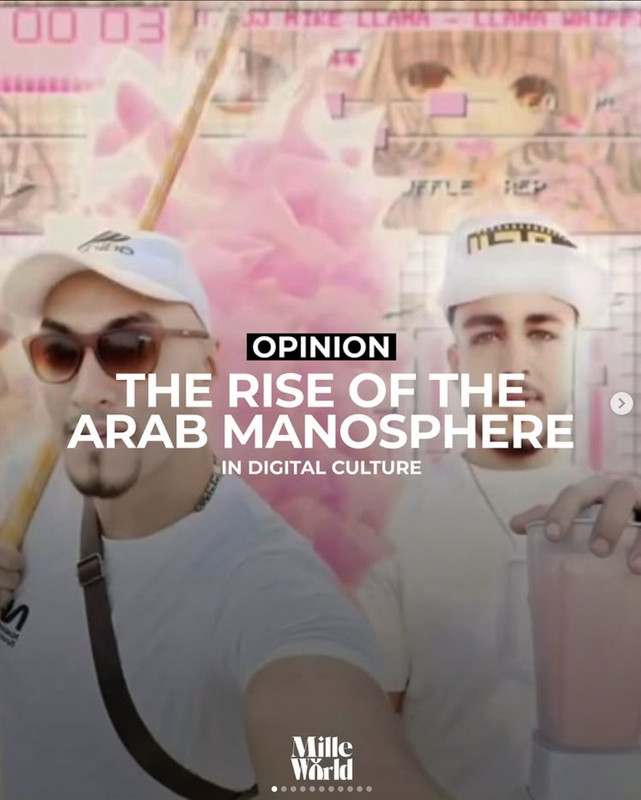 The rise of the Arab manosphere in digital culture