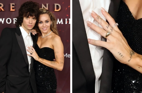 Miley Cyrus Sparks Engagement Buzz as She Flaunts Massive Ring