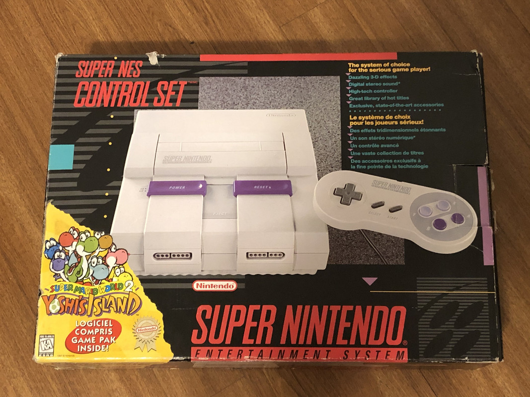 Super Nintendo Console Box Variations List - Page 2 - Collecting Guides -  Video Game Sage