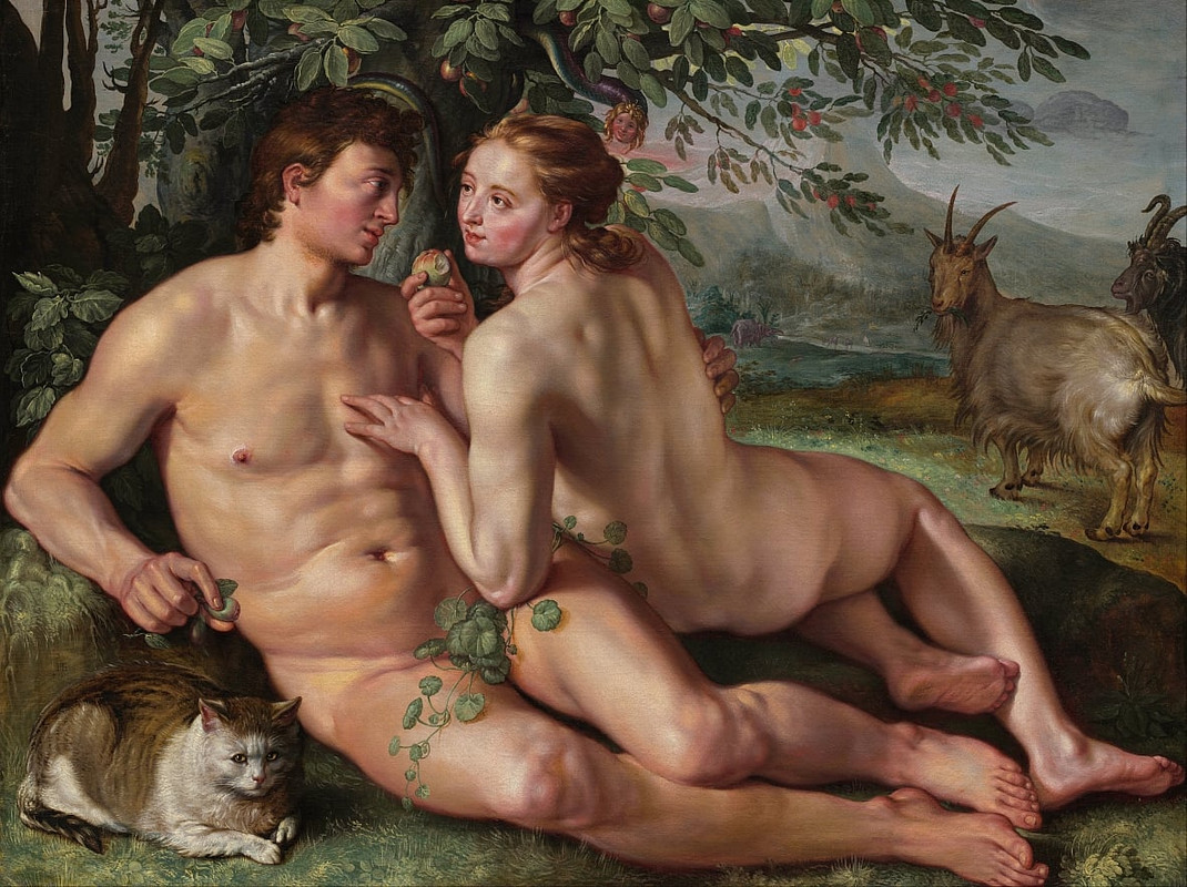 Hendrick-Goltzius-The-Fall-of-Man-Meister-Drucke-12166