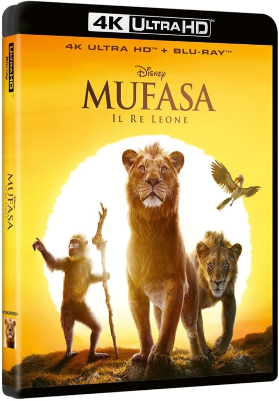 Mufasa - Il Re Leone (2025) Full Blu Ray UHD 4K ITA DD 7.1 ENG TrueHD 7.1