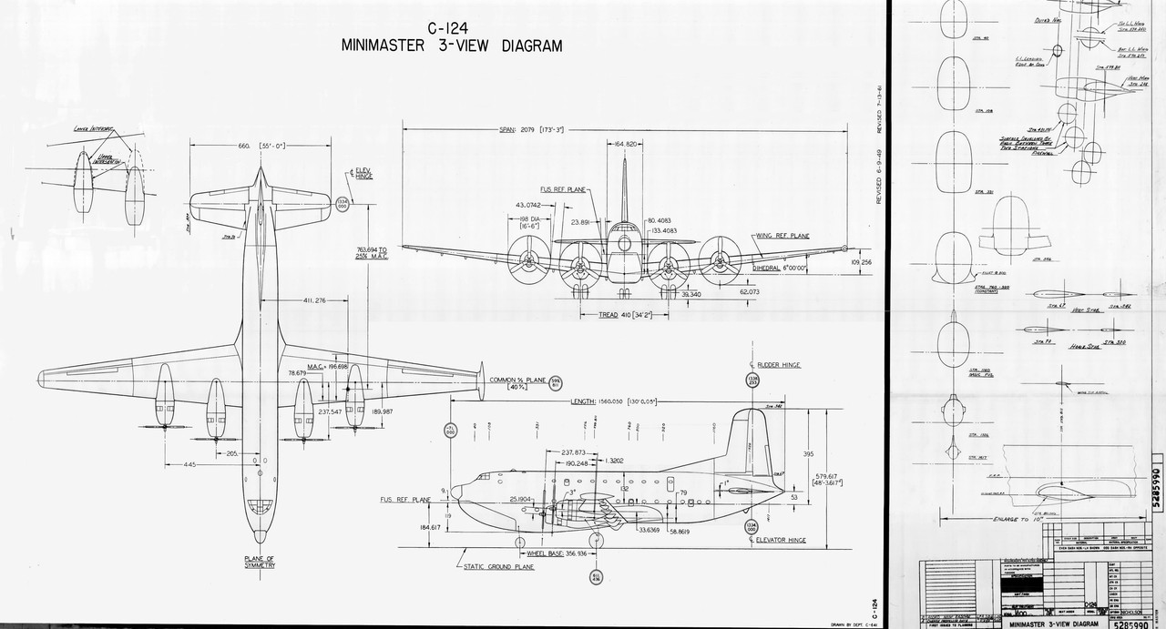 Douglas C-124 3V 1 - RDowney