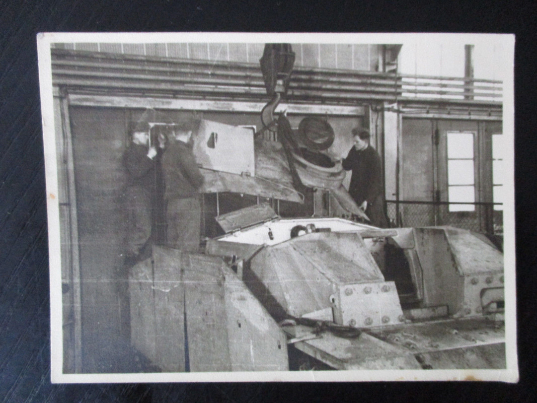 Sturmgeschütz Stu. 300 Werkstatt Motorausbau Neisse 1943,