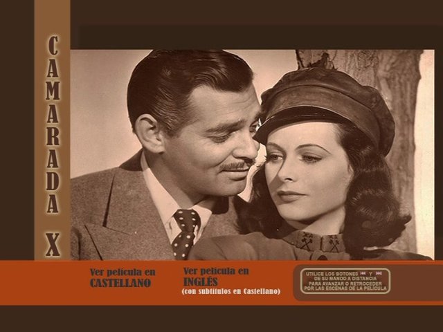 1 - Camarada X [DVD5 Full][Pal][Cast/Ing][Sub:Cast][Drama][1940]