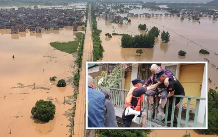 Inundaciones en China dejan 12 muertos y miles de evacuados