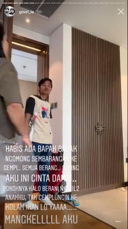 Gisella kesal saat ada pria yang beri perlakuan kurang sopan pada Gempita