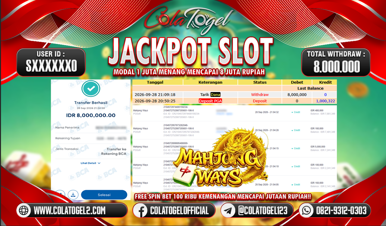 JACKPOT SLOT GACORR !!!
