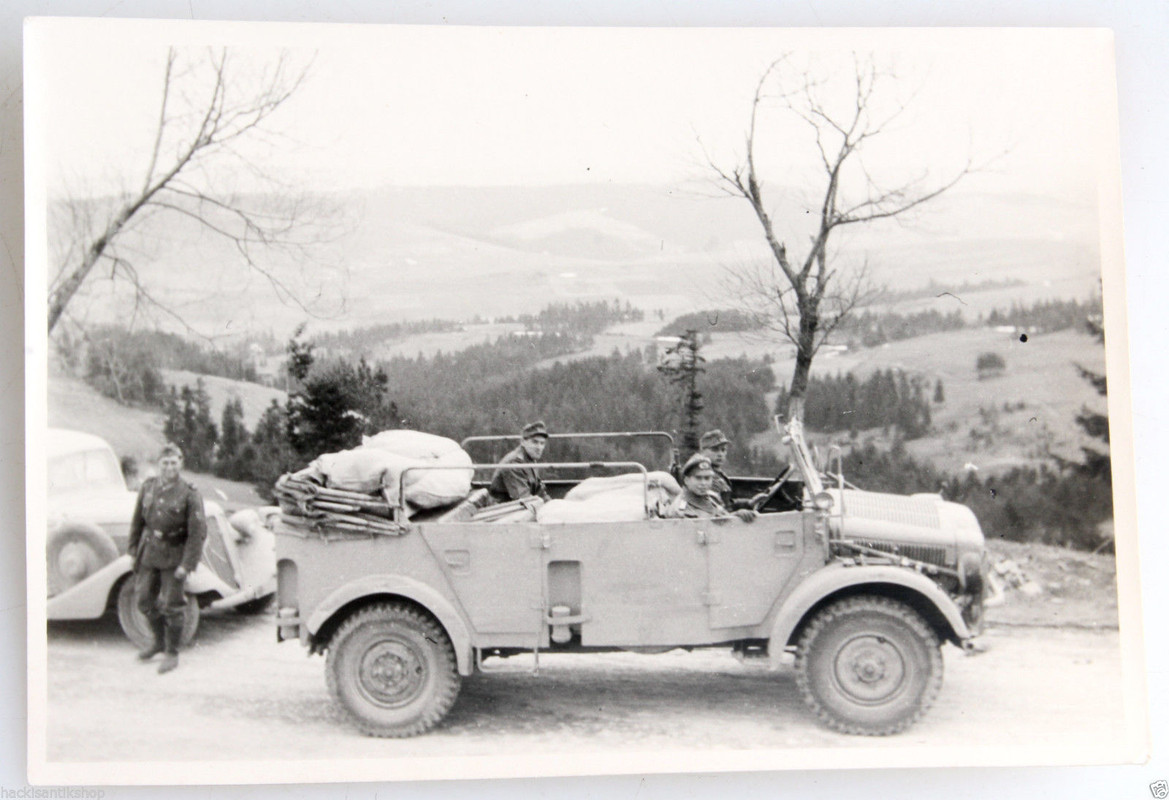 Original WK2 Foto Kübelwagen 1943