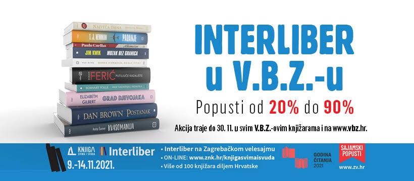 Otvoren 43. Interliber, V.B.Z. donosi zbirku neobjavljenih pjesama Charlesa Bukowskog i mnoštvo suvremenih bestselera
