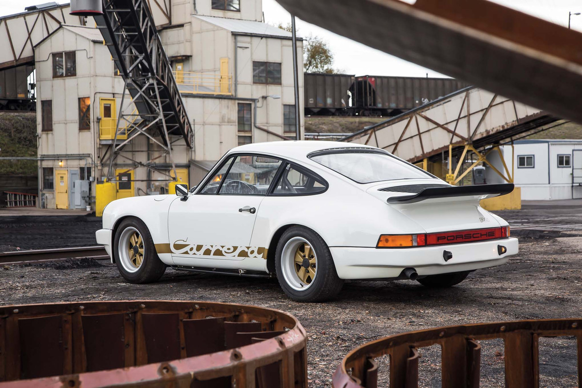 1974-Porsche-911-Carrera-RS-rear-three-q