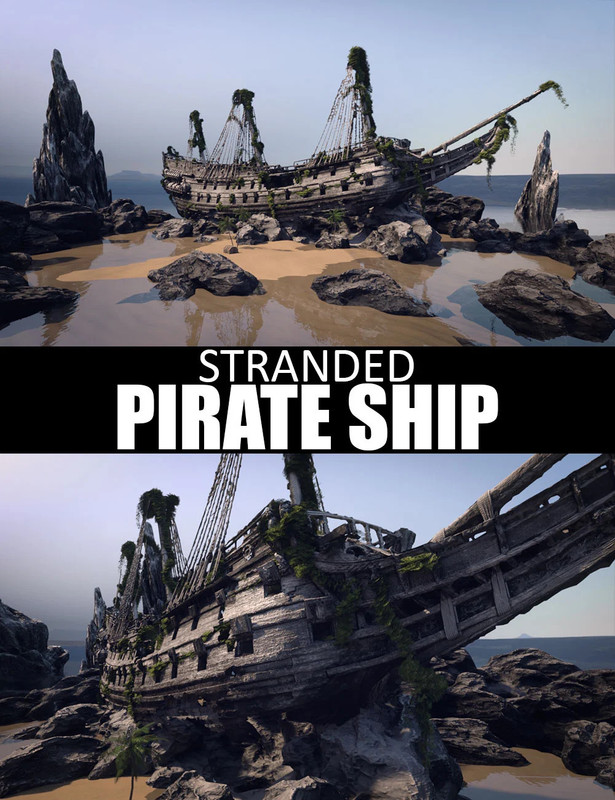 strandedpirateship00maindaz3d