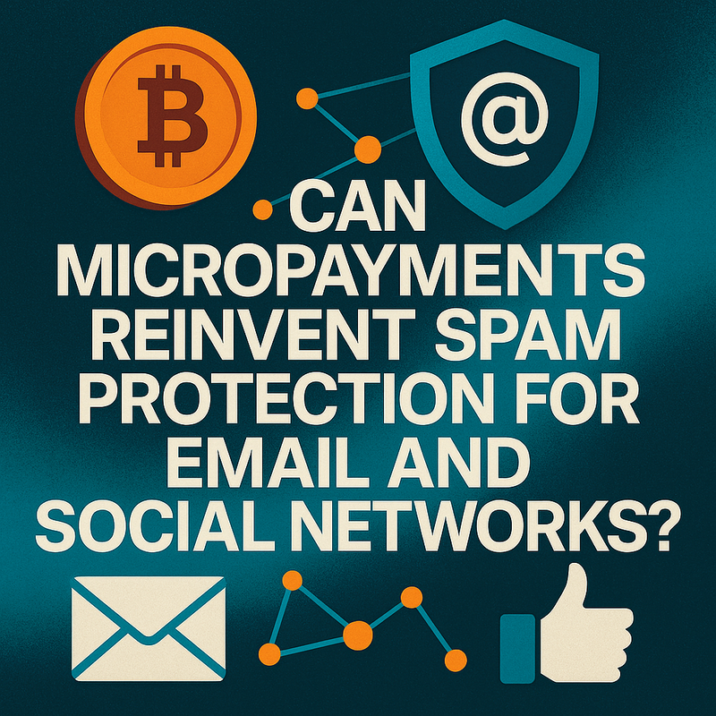 Can micropayments reinvent spam protection for email and social networks?