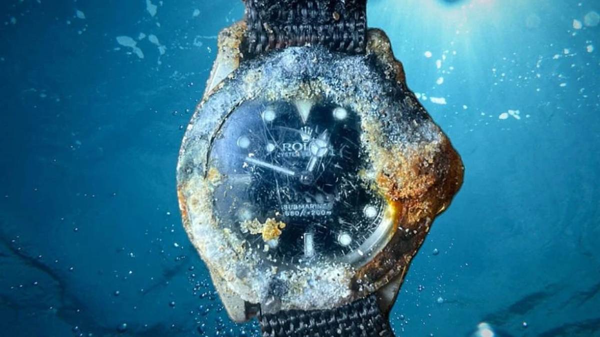 Subacqueo trova Rolex Submariner di 40 anni autentico durante snorkeling