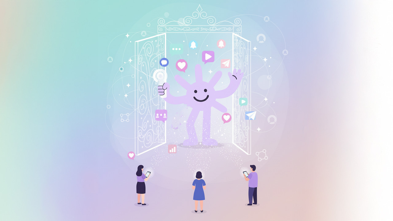 Illustration showing that discovery introduces Your Brand to New Audiences