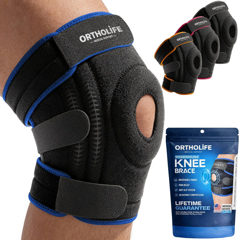 Athlete wearing OrthoLife knee brace