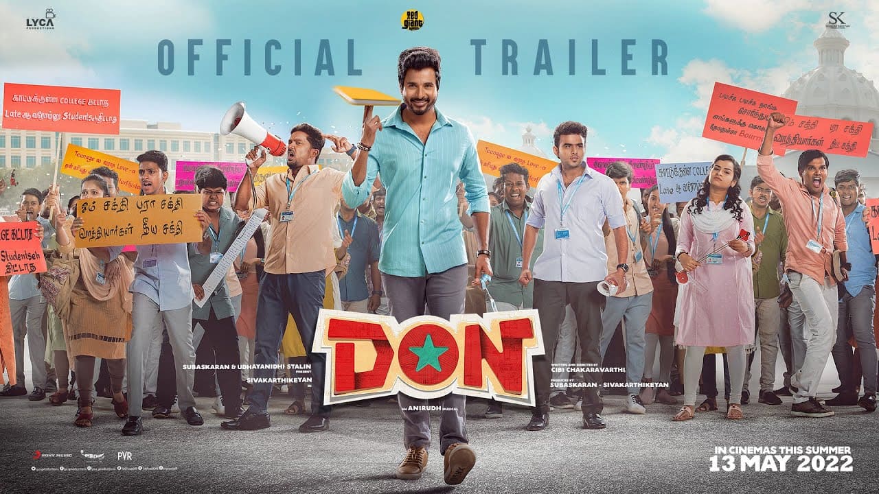 Don - Official Trailer | Sivakarthikeyan, Priyanka Mohan | Anirudh Don - Official Trailer | Sivakarthikeyan, Priyanka Mohan | Anirudh