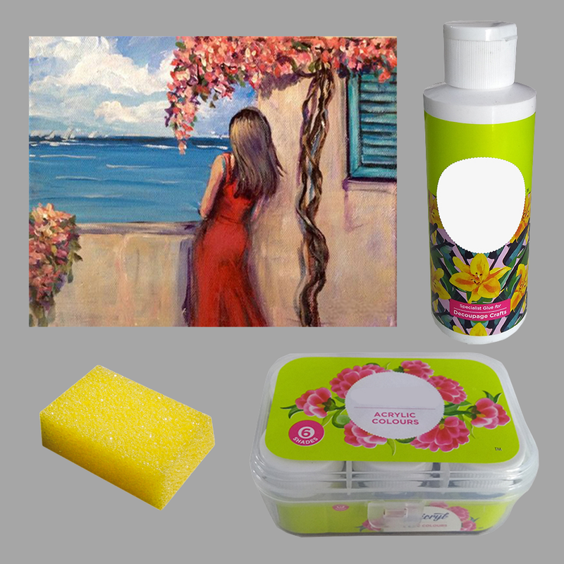 Image Transfer on Passport Cover DIY Kit