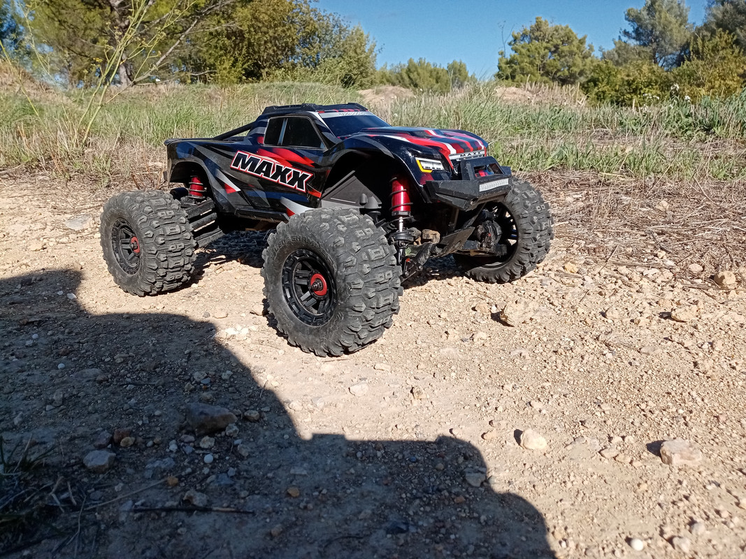 Mon Maxx wide V2 Traxxas 4