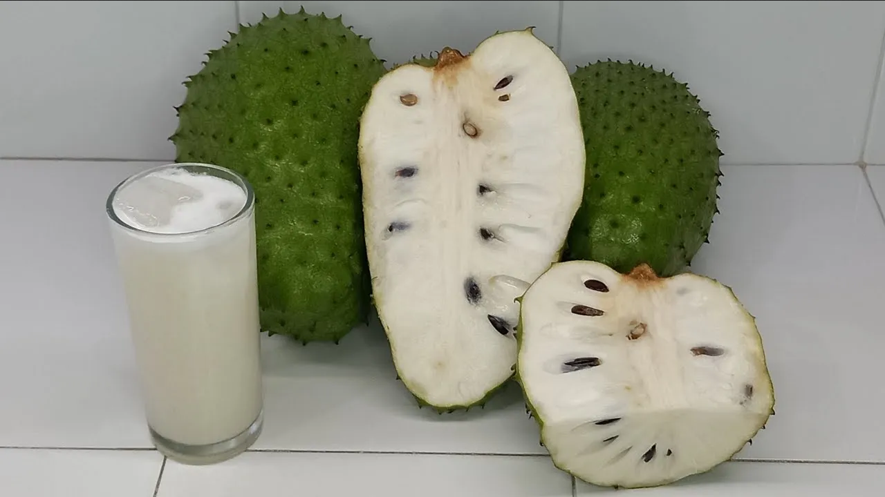 Controla la presión arterial con este jugo de guanábana con leche