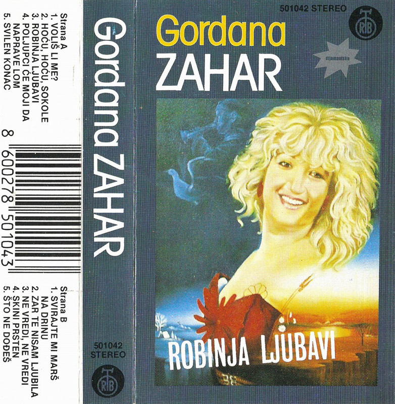 Gordana Lazarevic - 1989 - Robinja ljubavi - kas