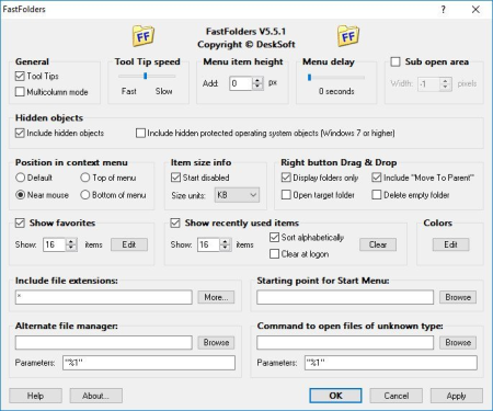 FastFolders 5.11