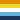 the aroace flag. there are 5 equal width stripes, in order a dark yellow, light yellow, white, light blue, dark blue.