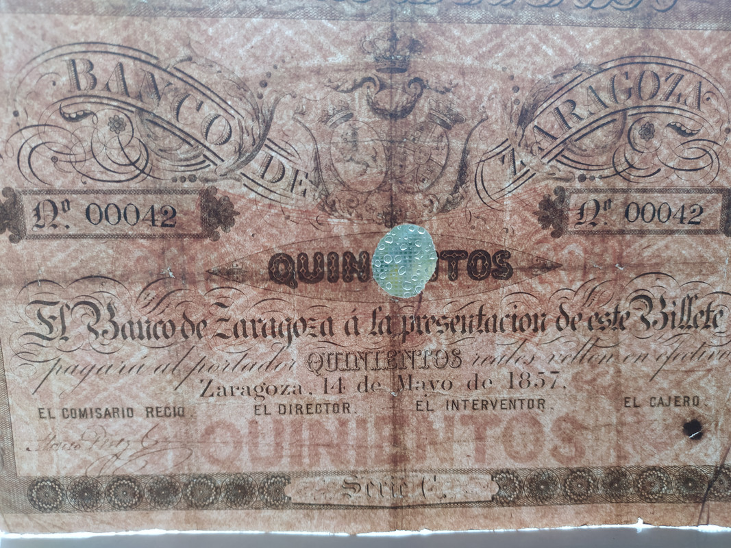 500 reales 1857 Banco de Zaragoza (Pareja correlativa números Bajos) IMG-20201107-130701
