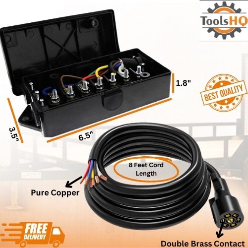 7 way trailer harness