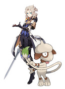 Albedo-and-Smeargle