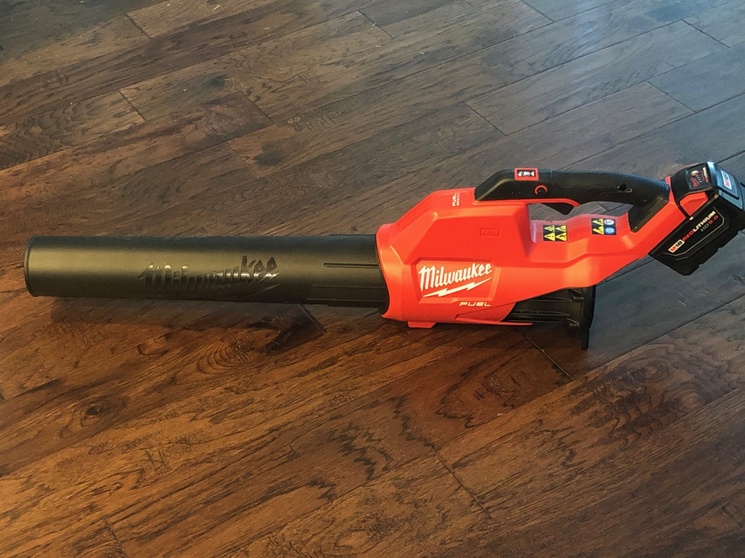 Milwaukee leaf blower run time new arrivals