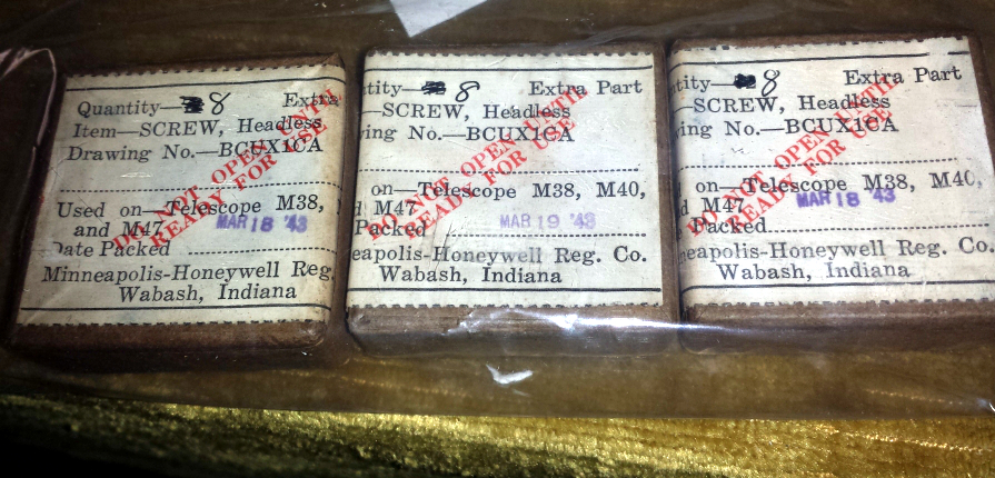 M38 M40 M47 scope package